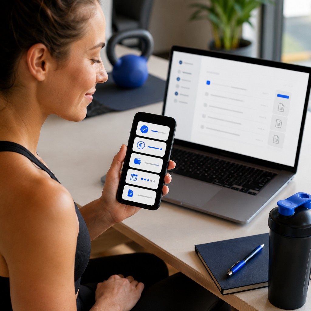 Screenshot — Earnings of All invoices in de app